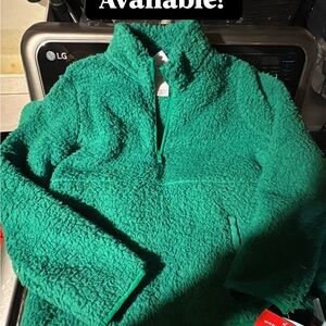 Cozy Green Kids Jacket